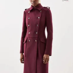 Structured Military Coat