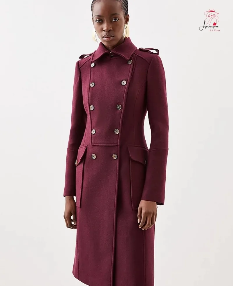 Structured Military Coat